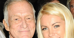 Hugh Hefner and Crystal Harris -- Married!! For Real This Time