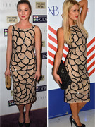 Dueling Dresses: Emily VanCamp vs. Paris Hilton!