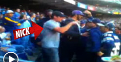 Nick Lachey KICKED OUT Of NFL Game ... for Talking Smack