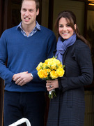 Kate Middleton Leaves the Hospital -- Do You See a Bump?