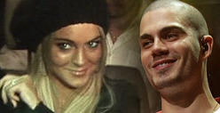 Lindsay Lohan -- I AM With the Band! Rides The Wanted's Tour Bus to Boston