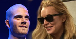 Max George -- I'm NOT Dating Lindsay Lohan ... And Didn't Invite Her Backstage