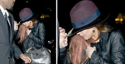Lindsay Lohan -- Back on Club Scene in NYC