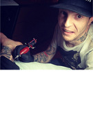 Kat Von D's Boyfriend Deadmau5 Tattoos Her -- What'd She Get Done?