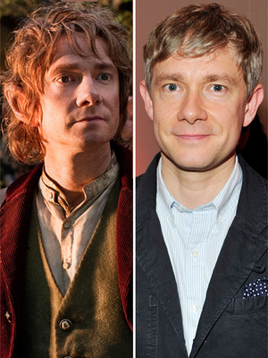 "The Hobbit" Cast: With and Without Makeup!