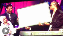 Stevie Wonder to Charlie Sheen -- I See Your $75K Cancer Donation ... & Raise You $25K!