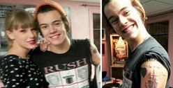 Taylor Swift & Harry Styles -- His Ship Has Sailed ... onto His Arm!