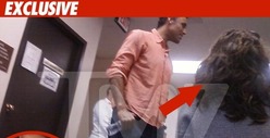 Rick Fox & Eliza Dushku -- Court Road Trip