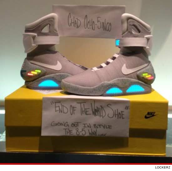 10000 dollar shoes chad johnson i dropped 8 000 on marty mcfly shoes 10000 dollar shoes chad johnson i dropped 8 000 on marty mcfly shoes