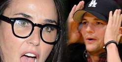 Demi Moore and Ashton Kutcher Divorce -- Big Hang Up Is Money