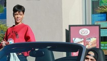 Rihanna -- Back in the Passenger Seat ... With Chris Brown