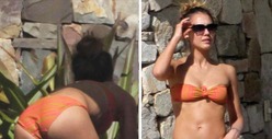 Jessica Alba -- Back on All Fours!