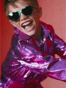 Romeo Beckham Has Some Fun With Burberry! 