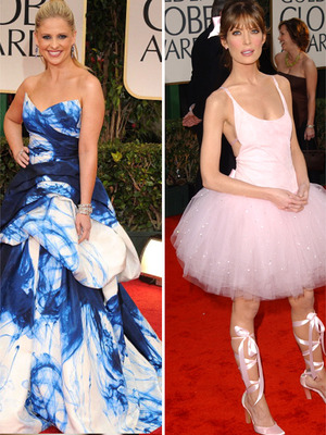 The Worst Dressed Stars of Golden Globes' Past! 