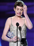Anne Hathaway Critics' Choice Award: My Name Is Misspelled!