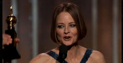 Jodie Foster Kinda Comes Out at The Golden Globes