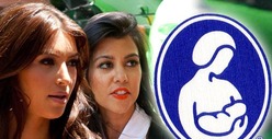 Kourtney Kardashian -- I'd Let My Kids BREASTFEED from Kim's Boobs