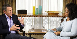 Lance Armstrong vs. Oprah -- Time to Start Peddling ... Booze