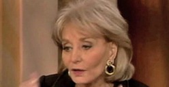 Barbara Walters -- Hospitalized After Fall