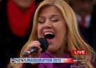 Kelly Clarkson -- Sorry Beyonce, I Sang LIVE at Inauguration