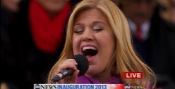 Kelly Clarkson -- Sorry Beyonce, I Sang LIVE at Inauguration