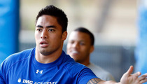 Manti Te'o -- I Brought My Imaginary GF to Football Practice