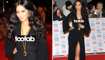Nicole Scherzinger Has Red Carpet Wardrobe Malfunction