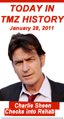 Today in TMZ History: Charlie Sheen Checks into Rehab