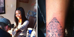 Brandy's New Tat -- Hung Like an Elephant