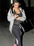 Kim Kardashian Debuts Baby Bump! 