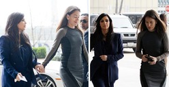 Kim Kardashian & Hot Friend Laura Wasser Plan Trial Strategy in Divorce