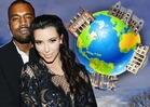 Kim Kardashian & Kanye West -- First, Bel Air ... THEN THE WORLD!!!