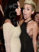 Miley Cyrus Shows Sideboob at Pre-Grammy Party