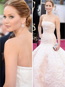 Jennifer Lawrence Stuns In Dior at the Academy Awards