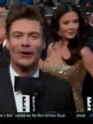 Did Ryan Seacrest Diss Catherine Zeta-Jones at the Oscars?