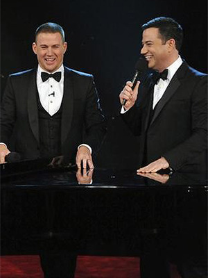 Jamie Foxx, Jimmy Kimmel's Raunchy Song About Channing Tatum