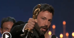Ben Affleck's Oscar Speech -- Can He Recover ... At Home??