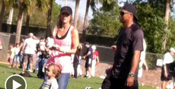 Tiger Woods & Elin Nordegren -- Reunited and It Feels So Awkward 