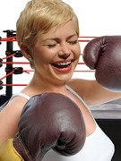 But Michelle Williams, You're Too Adorable to Be A Boxer!