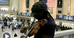 Dave Matthews Band Violinist Boyd Tinsley -- Grand Central Station Jam Session