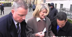 Martha Stewart CUSSES Outside Court -- 'OH SH*T!'