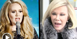 Adele -- Slathered in Fat Jokes ... By Joan Rivers