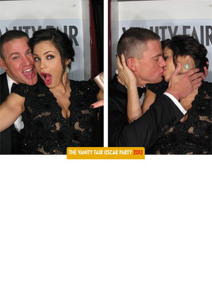 Inside the Vanity Fair Oscar Party -- See Cute Photo Booth Pics! 