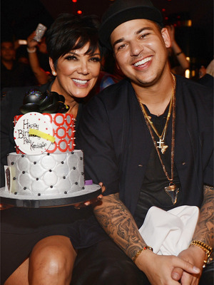 Rob Kardashian Celebrates 26th Birthday In Vegas ... with His Mom!
