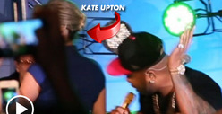 Kate Upton -- NOT the Main Attraction ... For Once