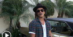 Bruno Mars -- I Gotta Have Wet Wipes ... On the Road