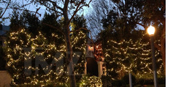Neighbors to Maria Shriver -- TAKE DOWN YOUR XMAS LIGHTS ALREADY!!!