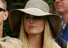 Lindsey Vonn -- Tailing Tiger Woods ... at The Masters