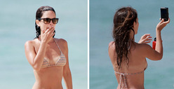 Rachel Bilson -- Barbados Bikini Babe!