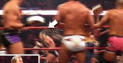 Triple H -- Victim of Birthday Cake Attack